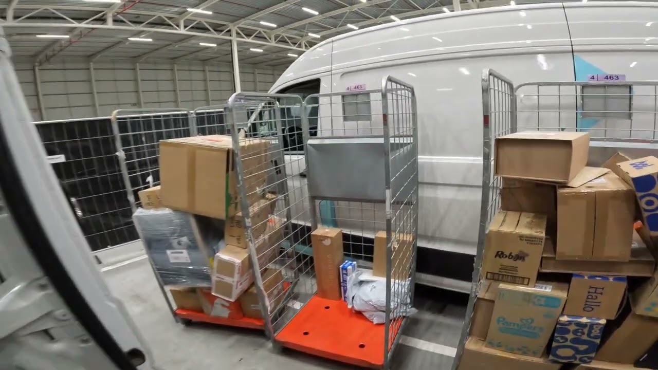 POV Courier Ride – Back on the Road in 2026 Cold Winter Morning in Belgium ❄️ | 4K 1000 Subs Special