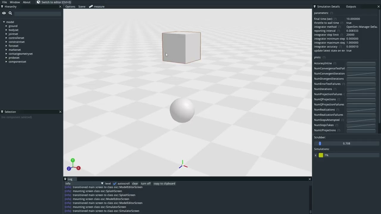 OpenSim Creator: Tutorial 1: Make a Pendulum