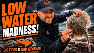 LOW WATER MADNESS | Big Tides and Bad Weather