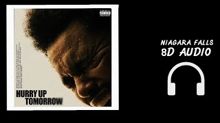 The Weeknd - Niagara Falls 8D 🎧 [Best Version] (Hurry Up Tomorrow)