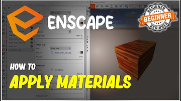 Enscape How To Apply Materials