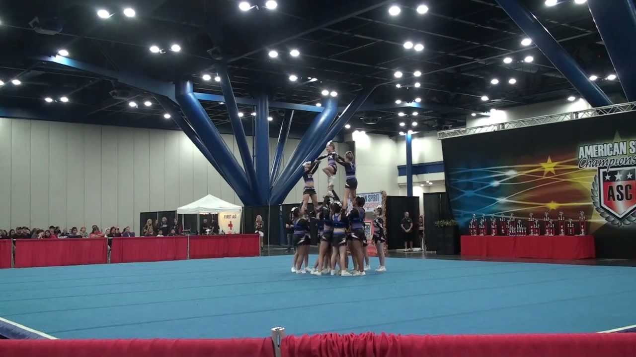Cheergym's Texas Thunder Force 2012-13