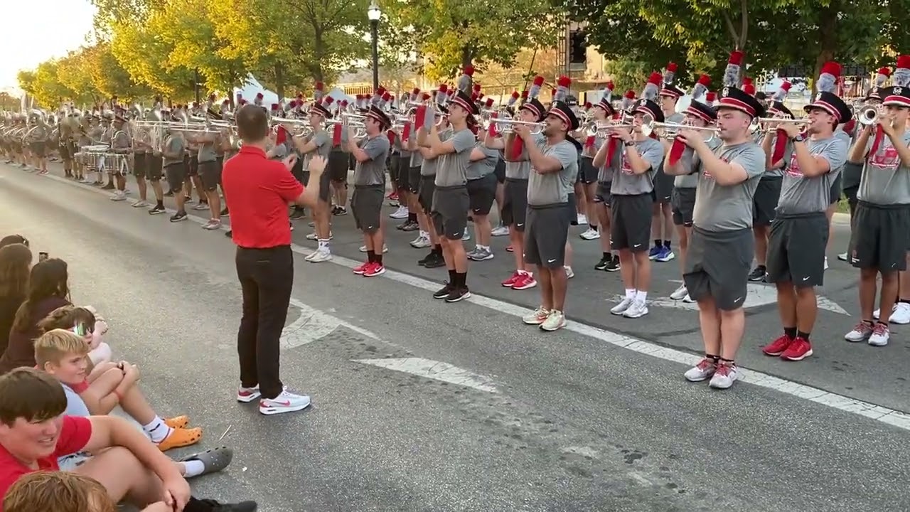 OSUMB Homecoming Parade 2025. Performing “My Town” and “Hang On Sloopy.”