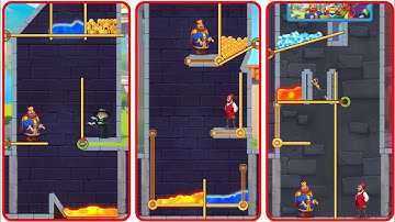 King Pin: Puzzle Quest All Levels 181-190 Game Walkthrough | King Pin Puzzle Game Answers