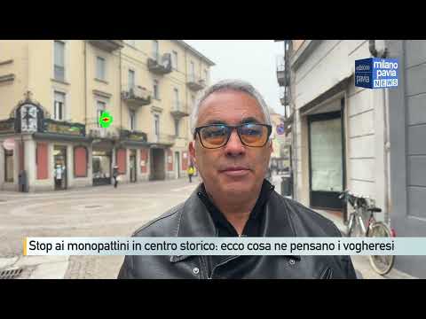 Video Stop ai monopattini elettrici nel centro storico: ecco cosa ne pensano i vogheresi