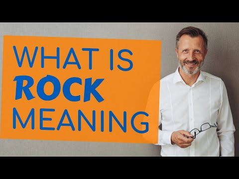 Video: Care este definiția cuvântului rocked?