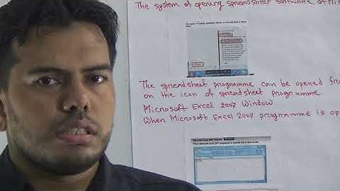 Class: Eight, Subject: I.C.T (Lecture-5, H.W: 4), Topic: Technique of Using Spread Sheet Software