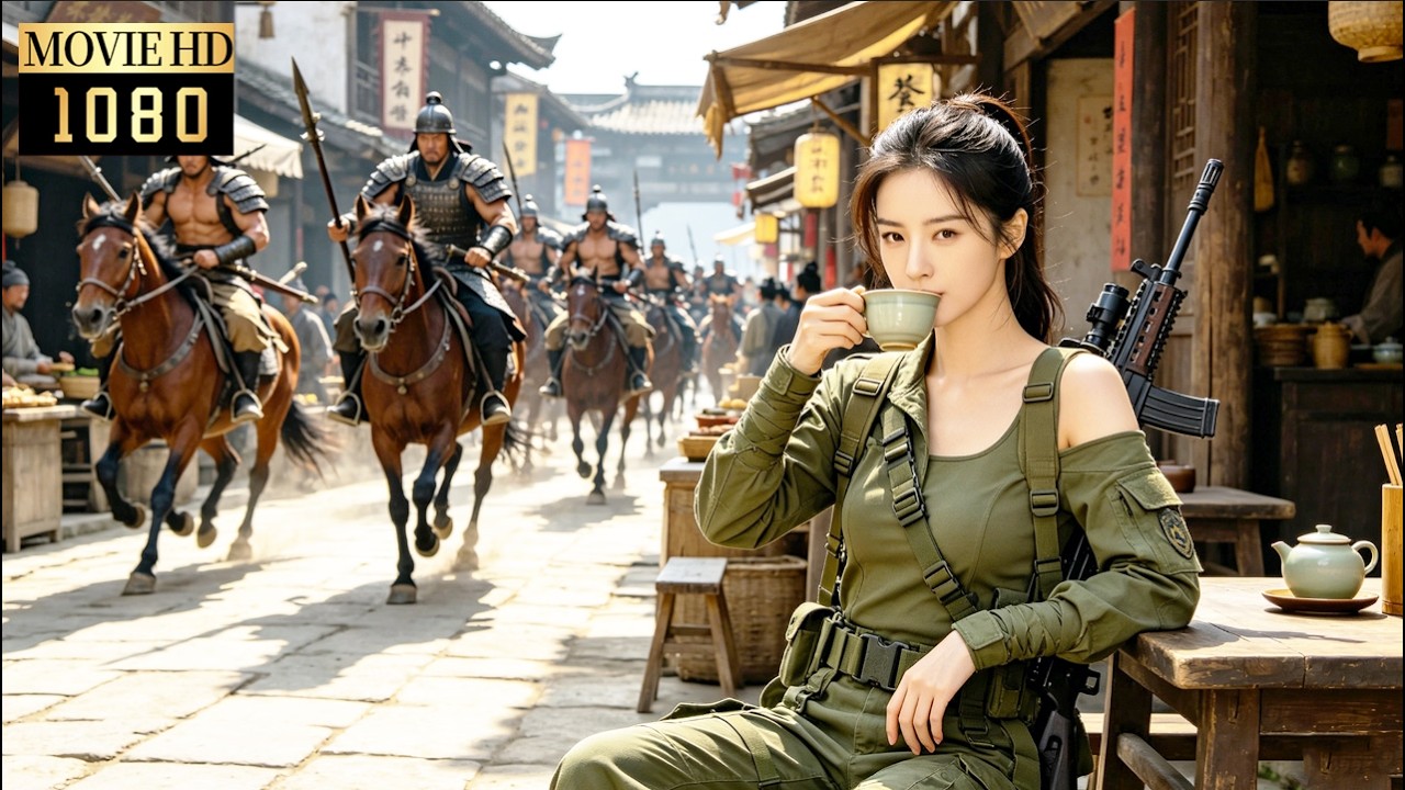 【MOVIE】路邊喝茶的女孩竟是21世纪頂級女特种兵,一劍秒殺十大惡霸!【双面赘婿 My Bossy Wife】#短剧 #刘宇宁#书卷一梦