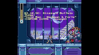 Megaman X3 PC and BGM MOD Part 08: Blizzard Buffalo Stage