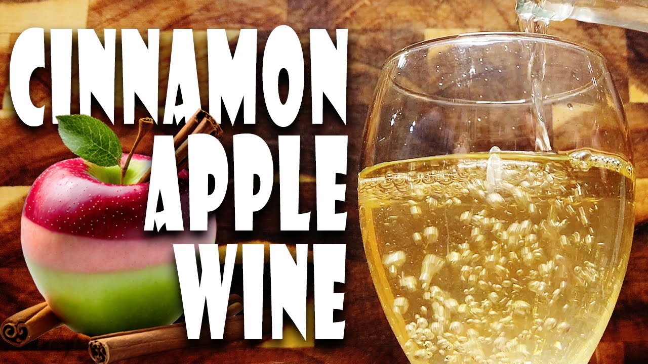 We Made Cinnamon Apple Wine!