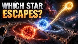 The Three-Body Problem: Which Star Escapes | Gravity Simulation