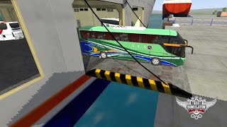 Bus ALS Dari Merak ke Bakauheni | Bus Simulator Indonesia (BUSSID) screenshot 5