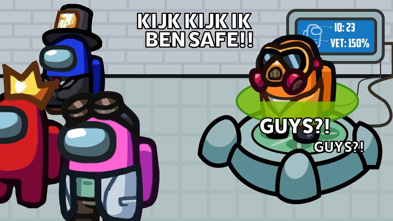 NIEMAND KIJKT - AMONG US met CREACHICK, KITTA, FUBUKI, ROBIKSCUBE en meer
