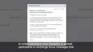WebCampus ASAP Assignment 3 Post a Discussion Net Worth