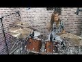 Billie Eilish -  Bad Guy - Drum Cover - Nikoleta Drummer - 12 year old