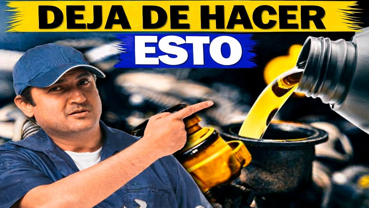 17 ERRORES costosos al cambiar el aceite que arruinan tu motor [RÁPIDO]