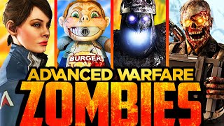 All Exo ZOMBIES EASTER EGGS!!! [SPEEDRUN!] (Call of Duty: AW ZOMBIES)