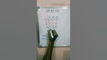 SINGLE METHOD TO FIND LCM AND HCF #shots #math #hcf #mathtrick
