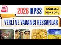 KPSS 2026 Güncel Bilgiler | Yerli ve Yabancı Ressamlar: 100 Soru + PDF