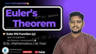 Euler’s Theorem | Euler Phi Function (φ) | Number Theory | BSc 1st Year Mathematics