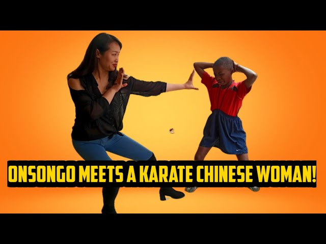 BREAKING NEWS!! ONSONGO NEARLY BEATEN BY A CHINESE KARATE WOMAN! @onsongocomedy class=