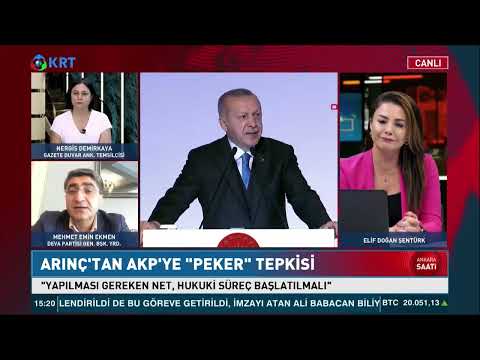 MEHMET EMİN EKMEN "ÇÜRÜMÜŞLÜK BUZ DAĞININ GÖRÜNEN KISMIDIR" | SEDAT PEKER'İN İDDİALARI | KRT TV