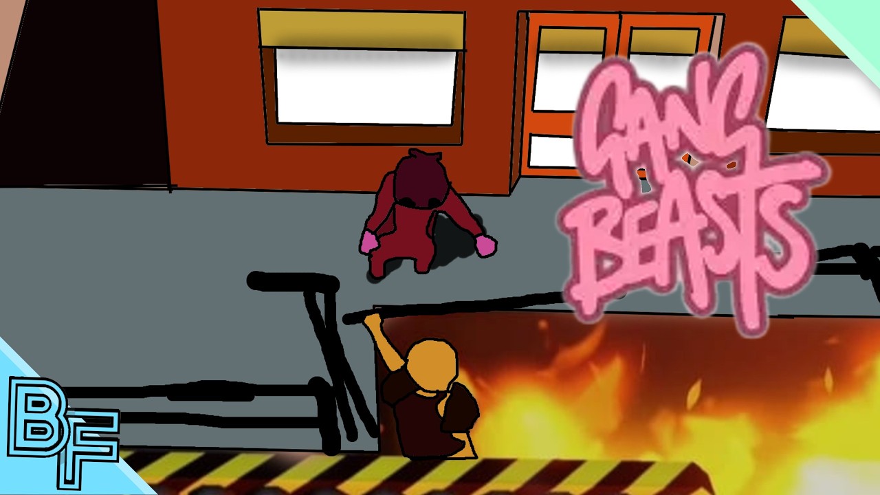 5 Idiots play GANG BEASTS again