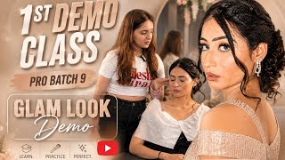 First Demo Class of PRO Batch 9 ✨ Soft Glam Makeup Tutorial screenshot 3