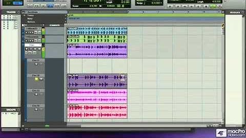 Pro Tools First Look: Overview Of Pro Tools - 04. Track Comping and Playlists