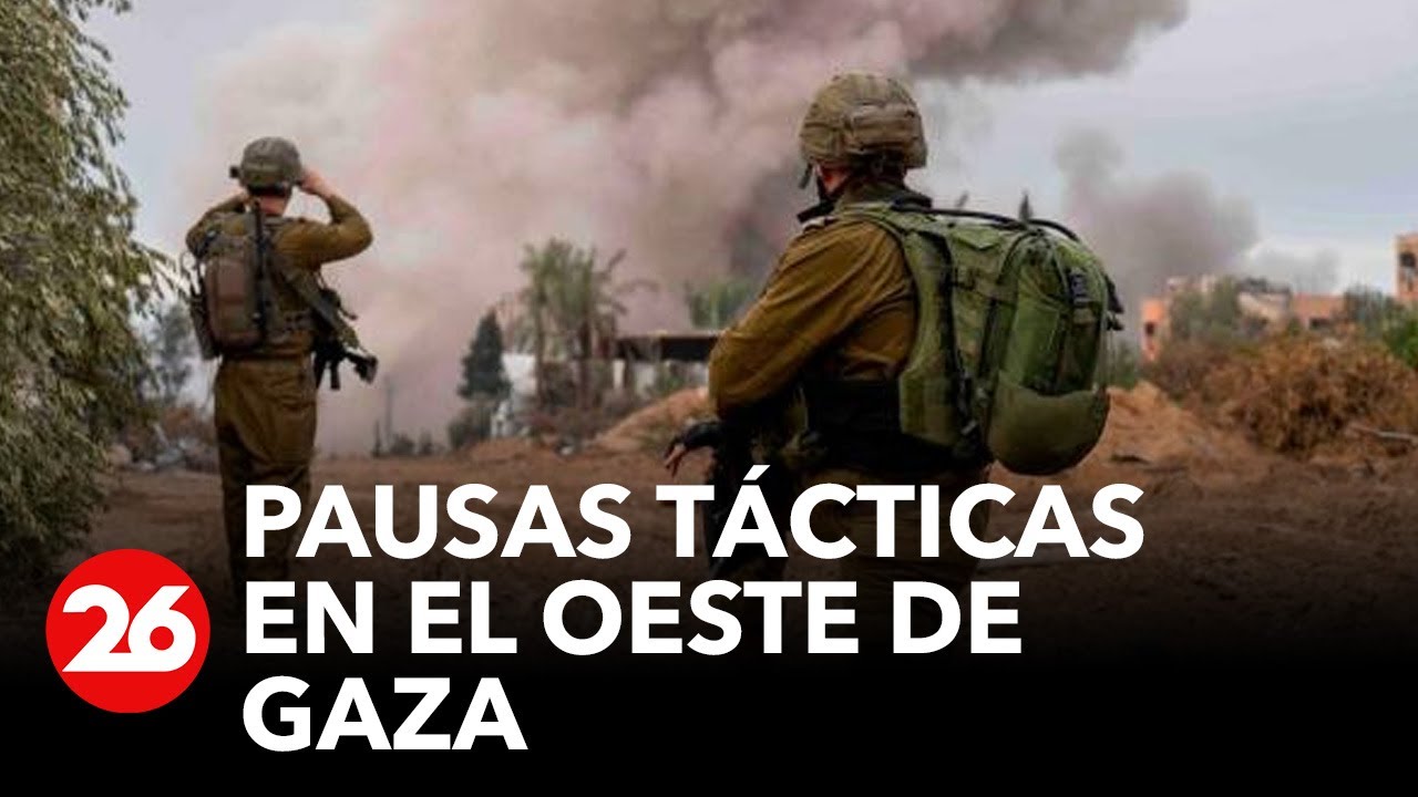Israel realiza "pausas tácticas" en el oeste de Gaza para permitir a ...