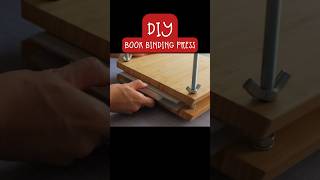 Make Your Own Book Binding Press
