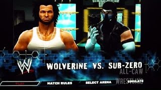 All-CAW Wrestling World Cup Semi-Finals - Sub-Zero (China) vs Wolverine (Canada)