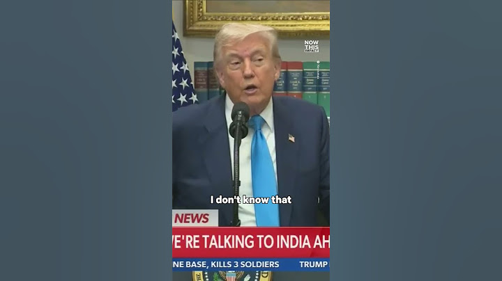 Trump Can't Hear the Question