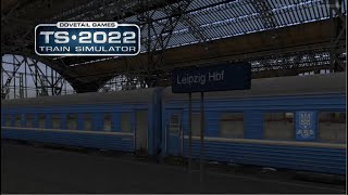 Train Simulator 2022 // Schnell von Berlin nach Leipzig, BR 101 mit Ukrainischen Schlafwagen! Teil 2