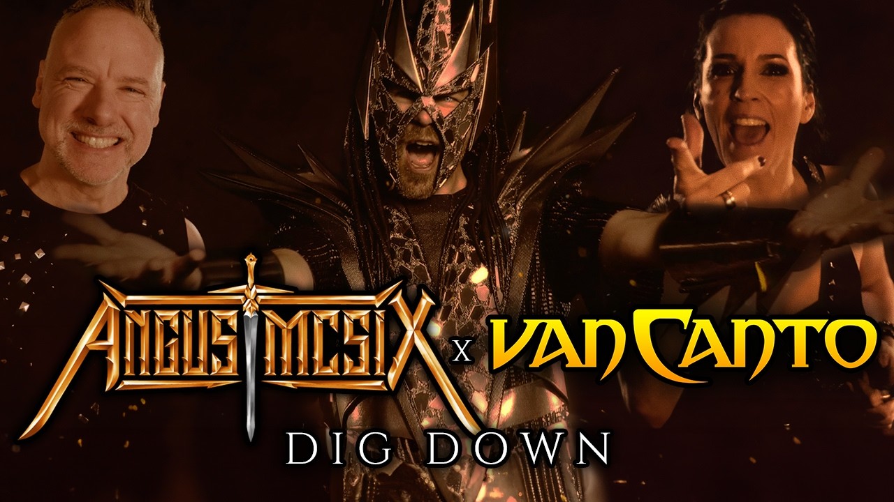 ANGUS McSix - Dig Down (feat. Van Canto) (Official Video) | Napalm Records