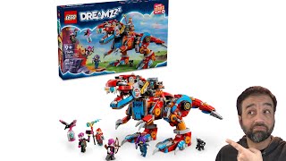 More big LEGO Dreamzzz sets! Robo-dino, 3-in-1 Battle Mech, & Witch's Raven 71484 71485 71478