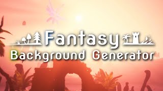 [Trailer] Fantasy Background Generator FBG #UE5 screenshot 4