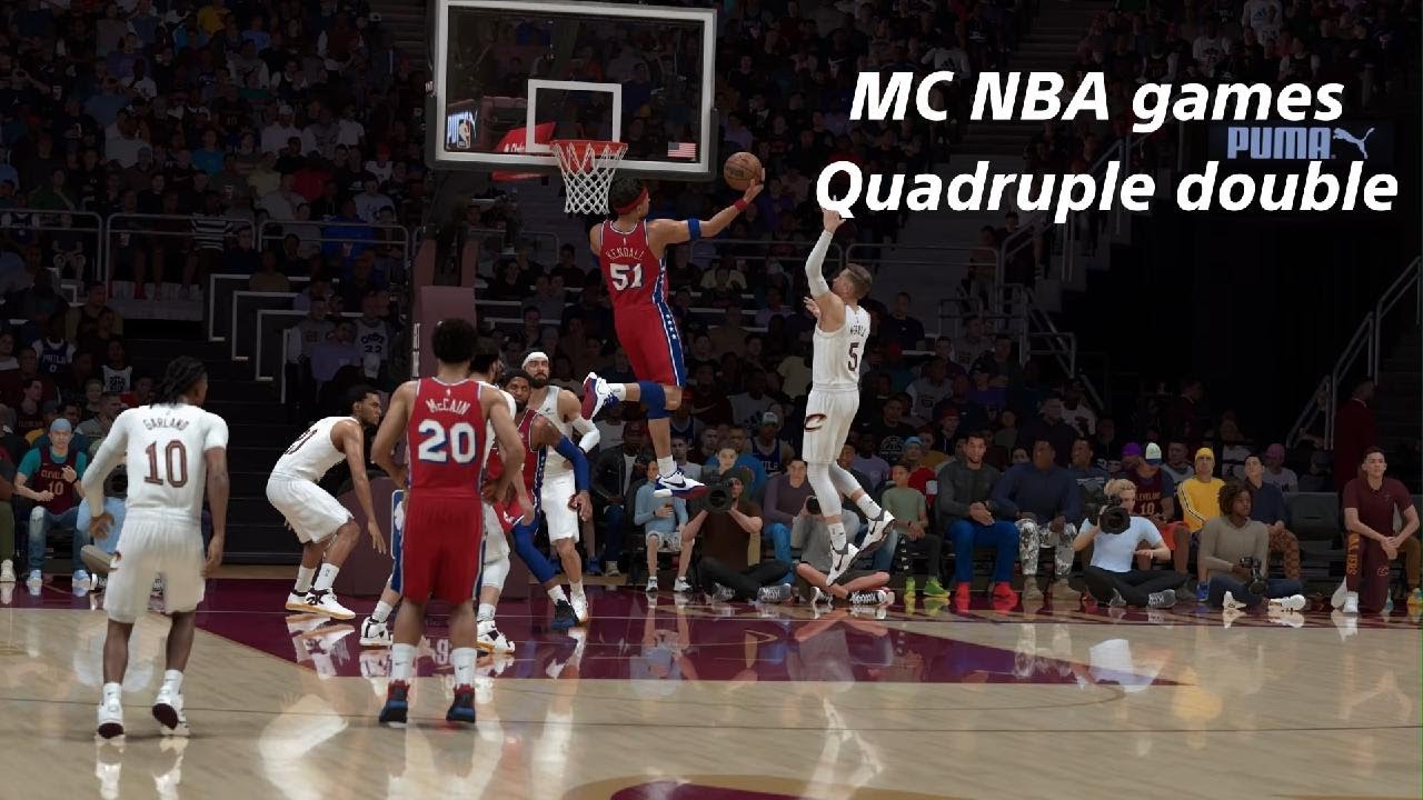 NBA 2K26_MC NBA games 4C8 CLE Quadruple double