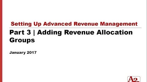 #85 | NetSuite Part 3 – Adding Revenue Allocation Groups in Setting Up Advanced Revenue Management