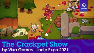 Lets Play Pre-Release The Crackpet Show by Vixa Games | devcom Indie Expo
