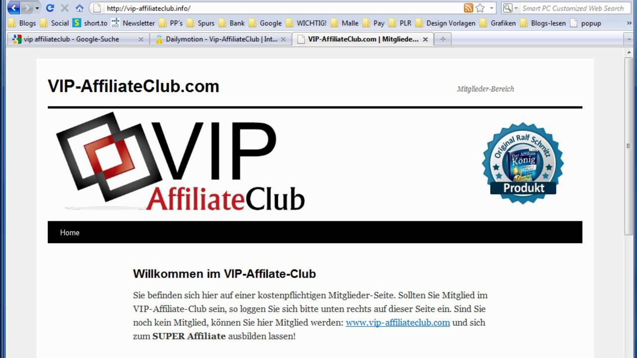 Hinter den Kulissen des VIP-Affiliate-Clubs