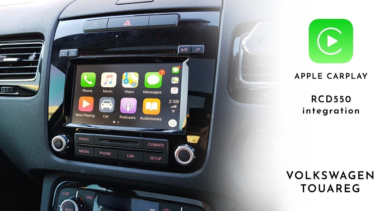 Volkswagen touareg carplay