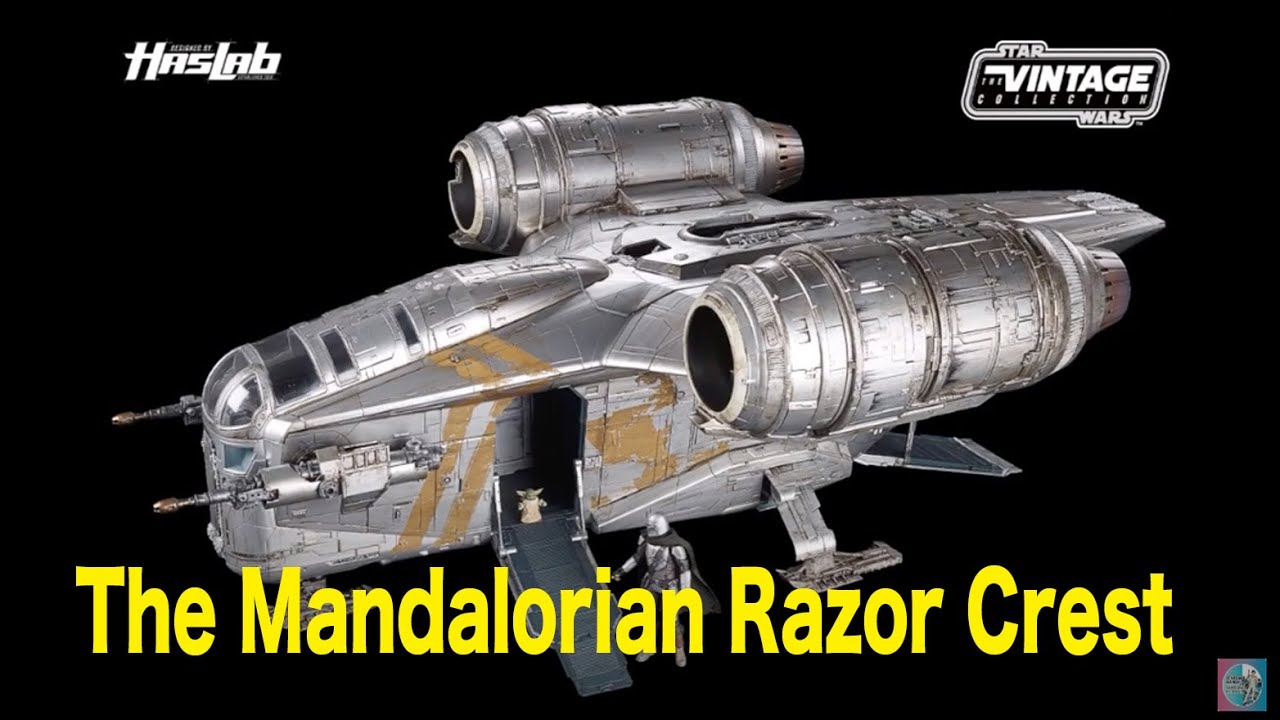 Hasbro's Haslab The Mandalorian Razor Crest Fully Painted First