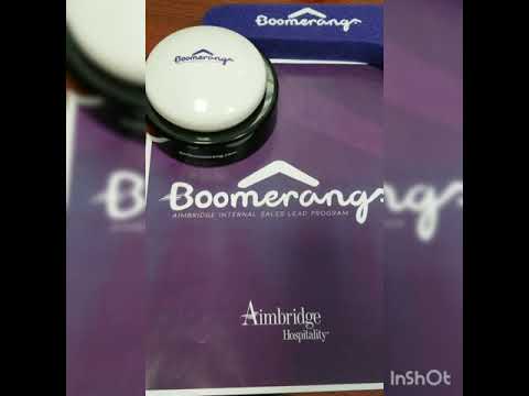 Aimbridge Boomerang video contest