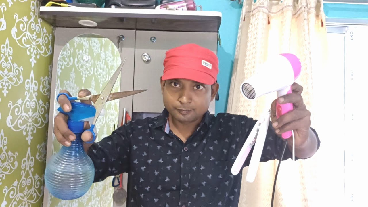 ASMR doing your saving, Haircut  and hairstyle