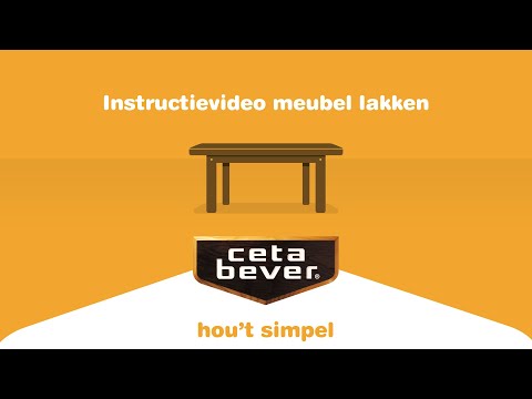 Hoe lak je een meubel? | CetaBever