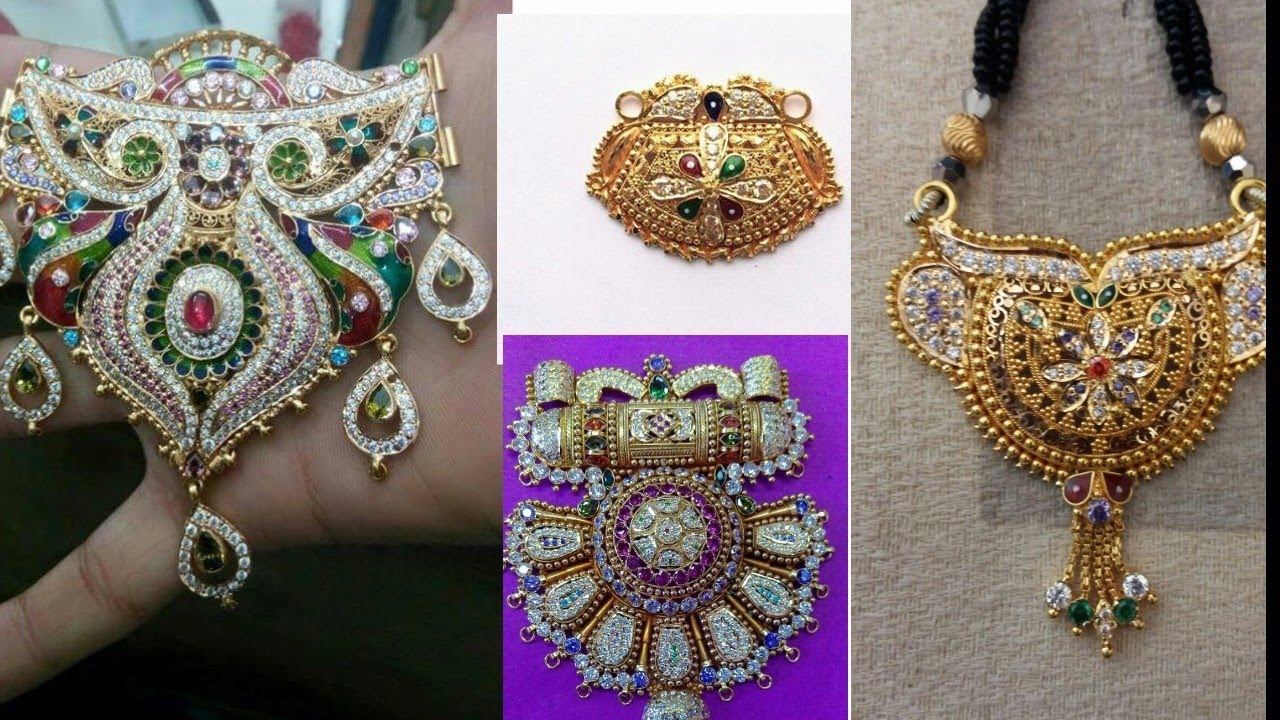 Mangalsutra Design | New Patten Image woman Hari Pethe Jewellery | Rajputi  Mangalsutra Design | - YouTube