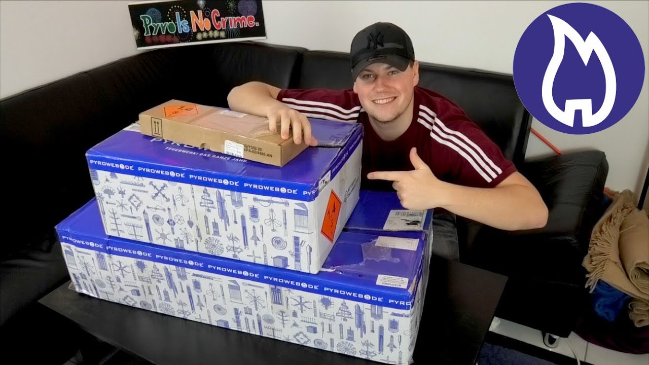 SILVESTER FEUERWERK UNBOXING 2020 🔥💥 | PYROWEB 500€