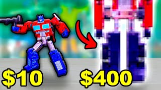 $10 Transformer vs $400 Transformer! Which is better?