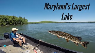 Summer Fishing at Deep Creek Lake (Garret County, MD)